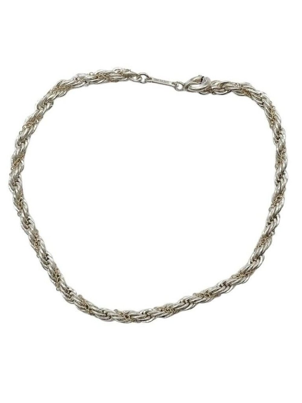 Tiffany & Co Bracelet Silver Gold Twist Chain Combination - Picture 1 of 4